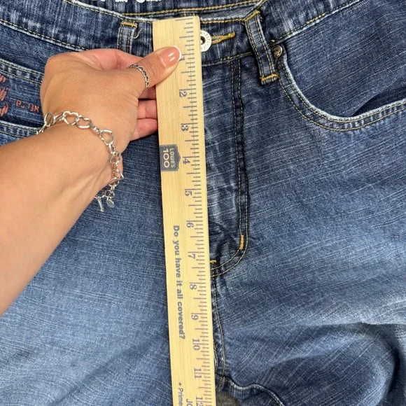 VTG Pepe Jeans UK 73 Mens Jeans Wide Leg Taper Denim Blue Y2K Skater Size 30x30 - Picture 7 of 9